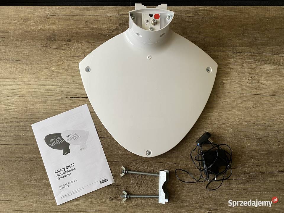 Antena DVBT2 DIGIT Activa 5G Protected biała