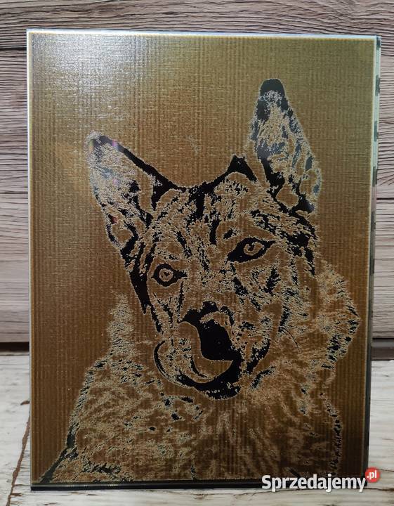 Obraz na czarnym szkle niesamowity efekt sprzedam