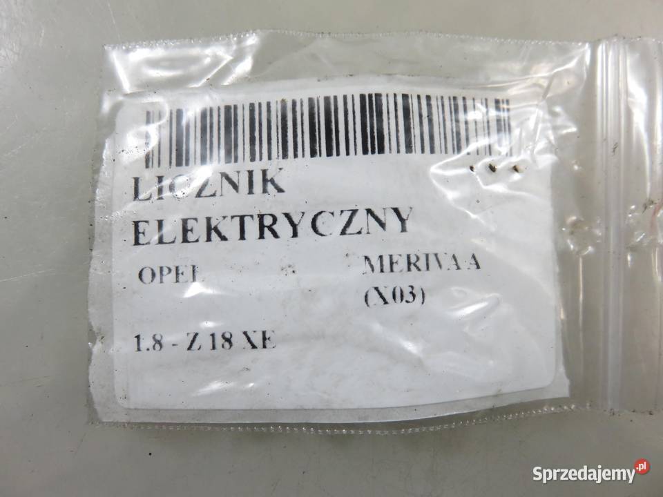 LICZNIK OPEL MERIVA A X03 18 Z 18 XE 13214771LP osobowe
