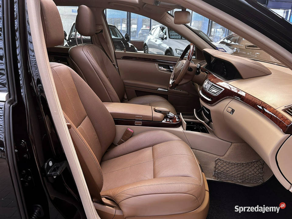 Mercedes S 550 LONG 55 V8 387 1Wł BEZWYP Serwis kurtyny powietrzne sprzedam