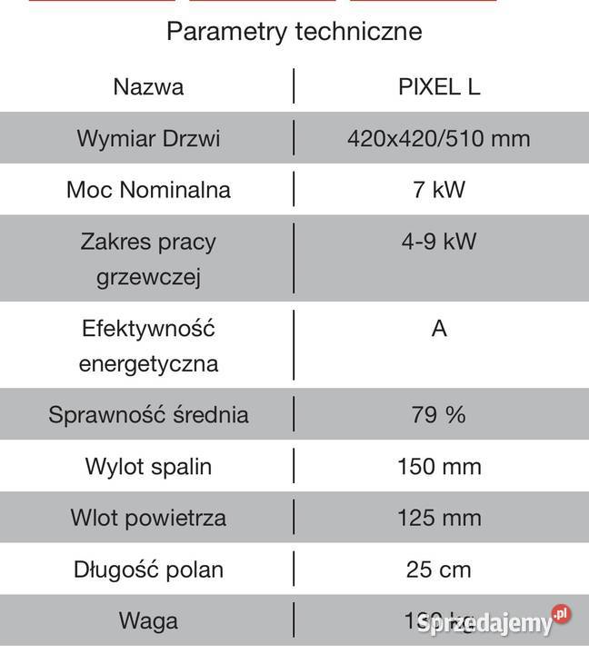 Koza piecyk Piec kominkowy Hajduk PIXEL L Piece wolnostojące Kominki lubuskie sprzedam