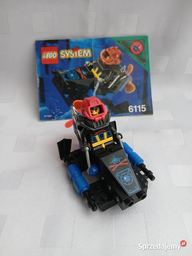 6115 LEGO Kompletny Instrukcja Skuter Akwarekin śląskie Bielsko-Biała