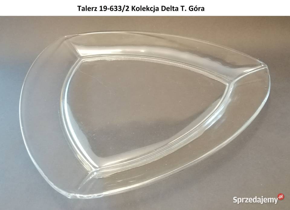 Talerz 196332 Huta Szkła Ząbkowice Krosno