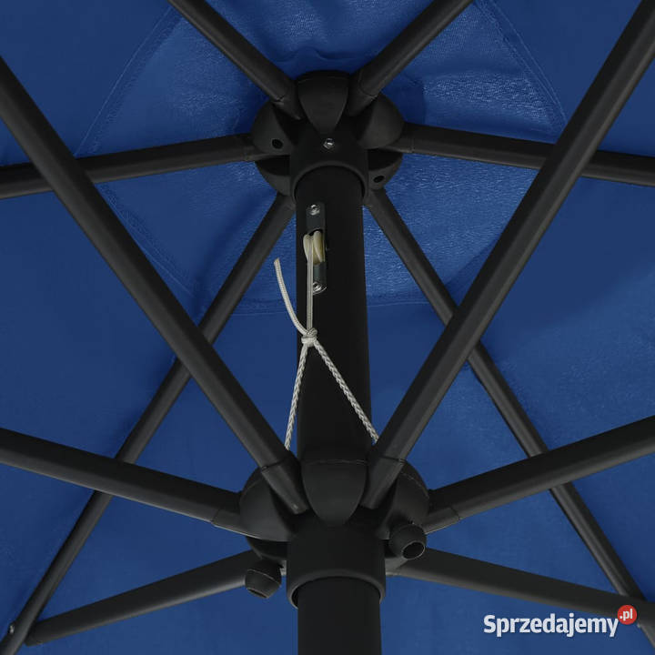 Parasol ogrodowy z LED i aluminiowym słupkiem Parasole ogrodowe Warszawa