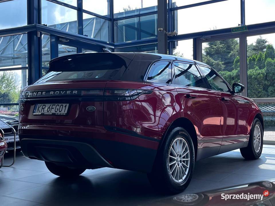Land Rover Range Rover Velar 1 właściciel Salon Land Rover małopolskie Kraków sprzedam