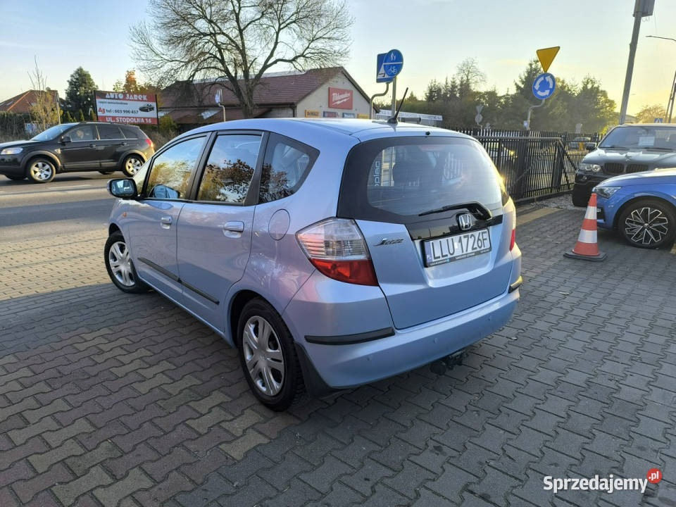 Honda Jazz 12 iVTEC 90 Klimatyzacja III 20082014 immobilizer lubelskie Łuków