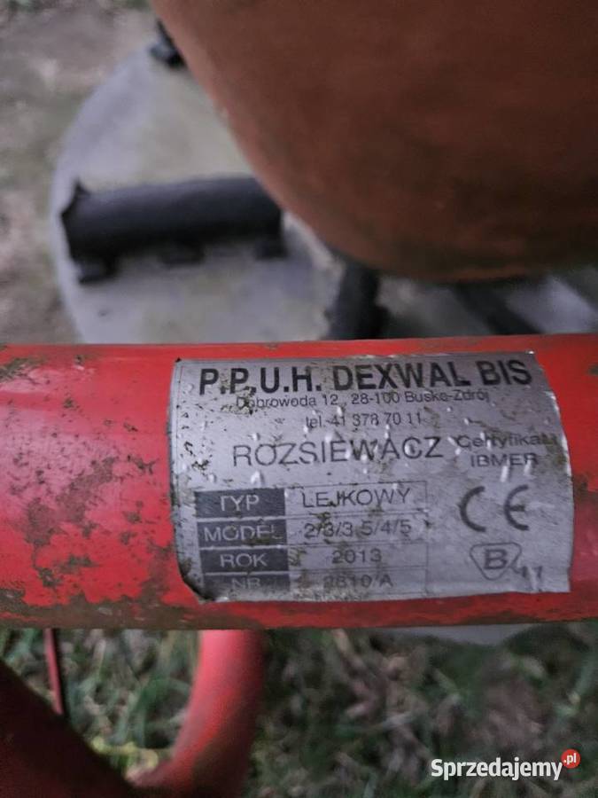 Rozsiewacz lejek 400l Bielsk