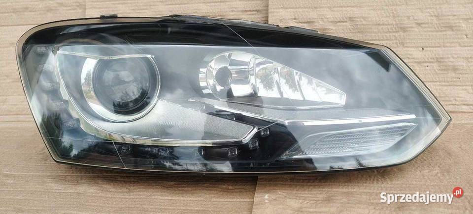 Lampa Przod Xenon Led Vw Polo V 6R 0916r Europa osobowe Lampy przednie sprzedam