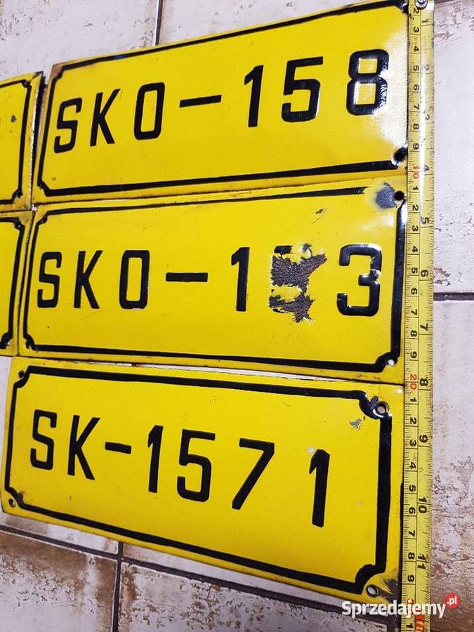 Tablica emaliowanaLata przedwojenneZ kolekcji Gorzów Wielkopolski