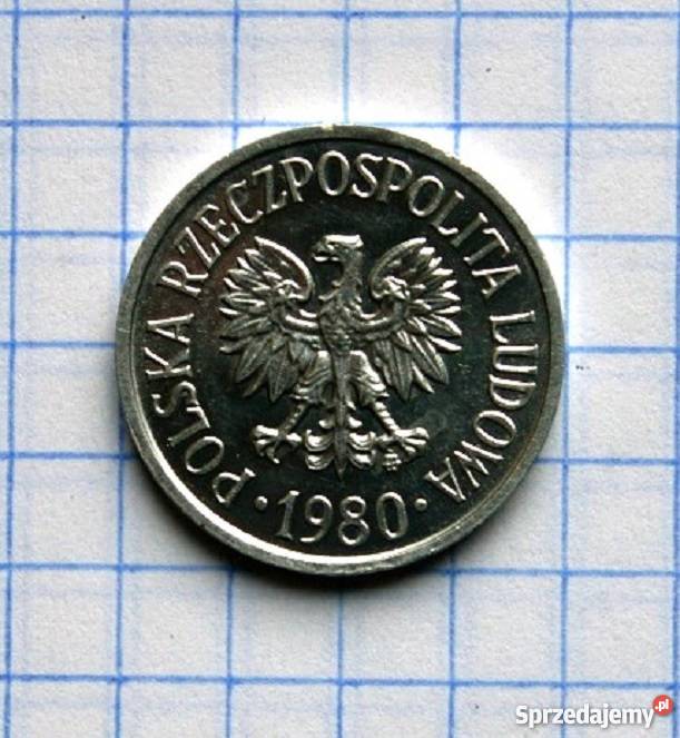 20 GROSZY 1980 POLSKA lubelskie Piszczac