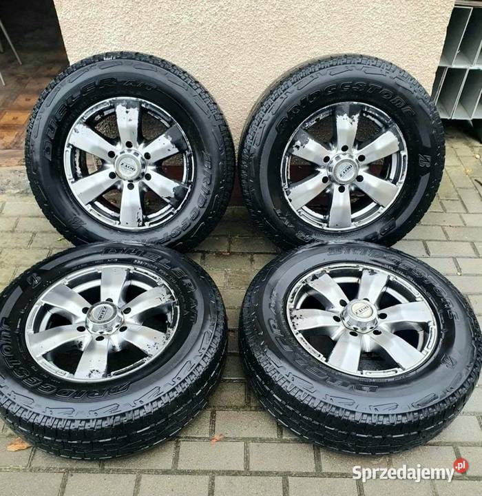 Toyota Hilux komplet alufelg z oponami Nowe