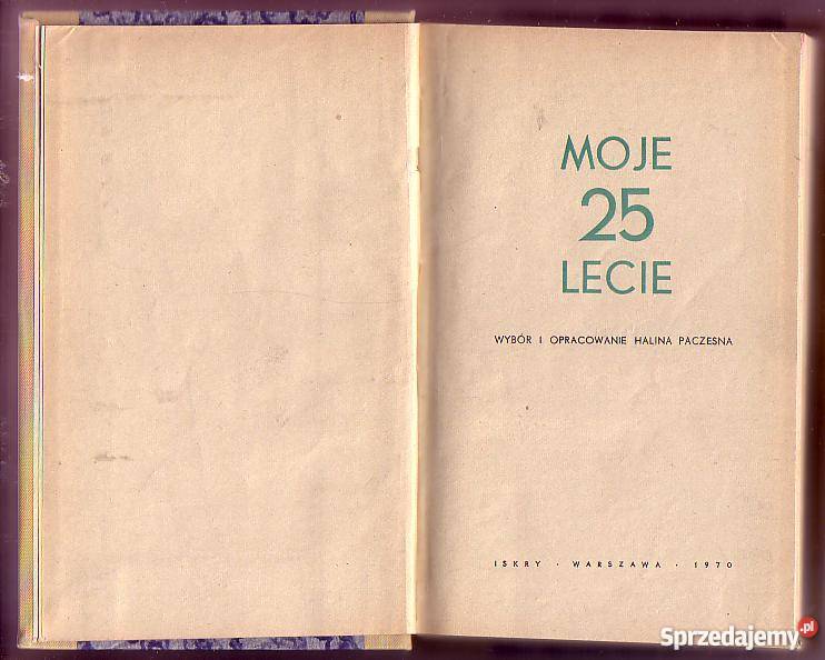 7996 MOJE 25 LECIE WYBÓR I OPRACOWANIE HALINA