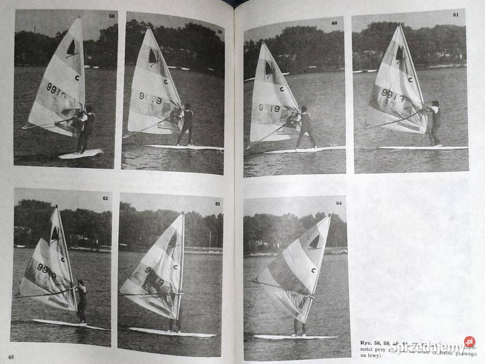 Żeglowanie na desce Piotr Jankowiak Rok wydania 1983 lubelskie