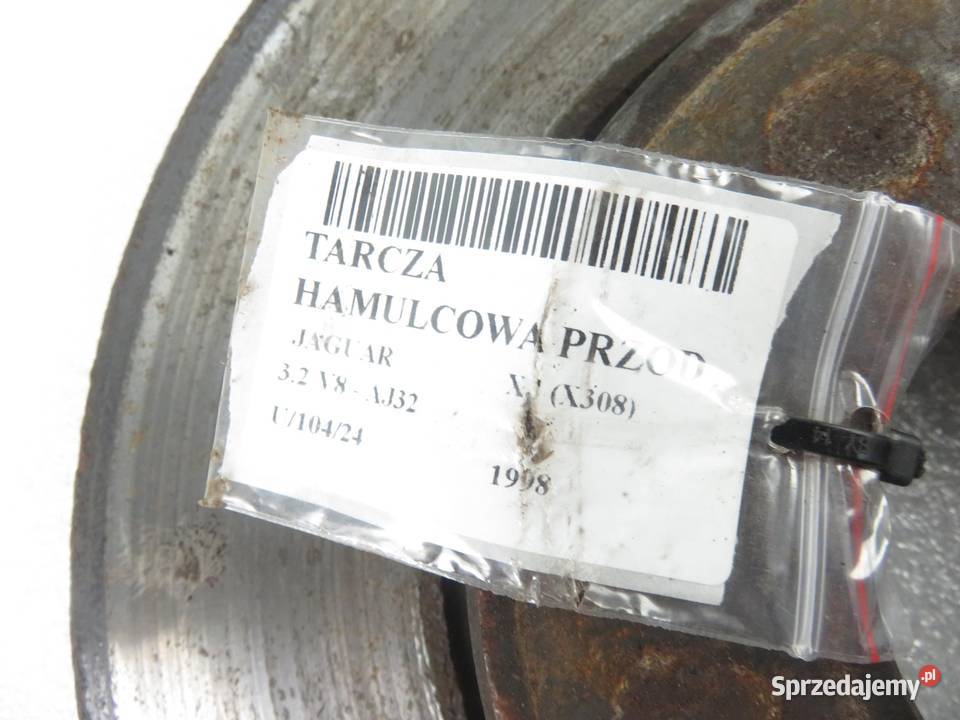 TARCZE HAMULCOWE PRZÓD JAGUAR XJ X308 32 300MM