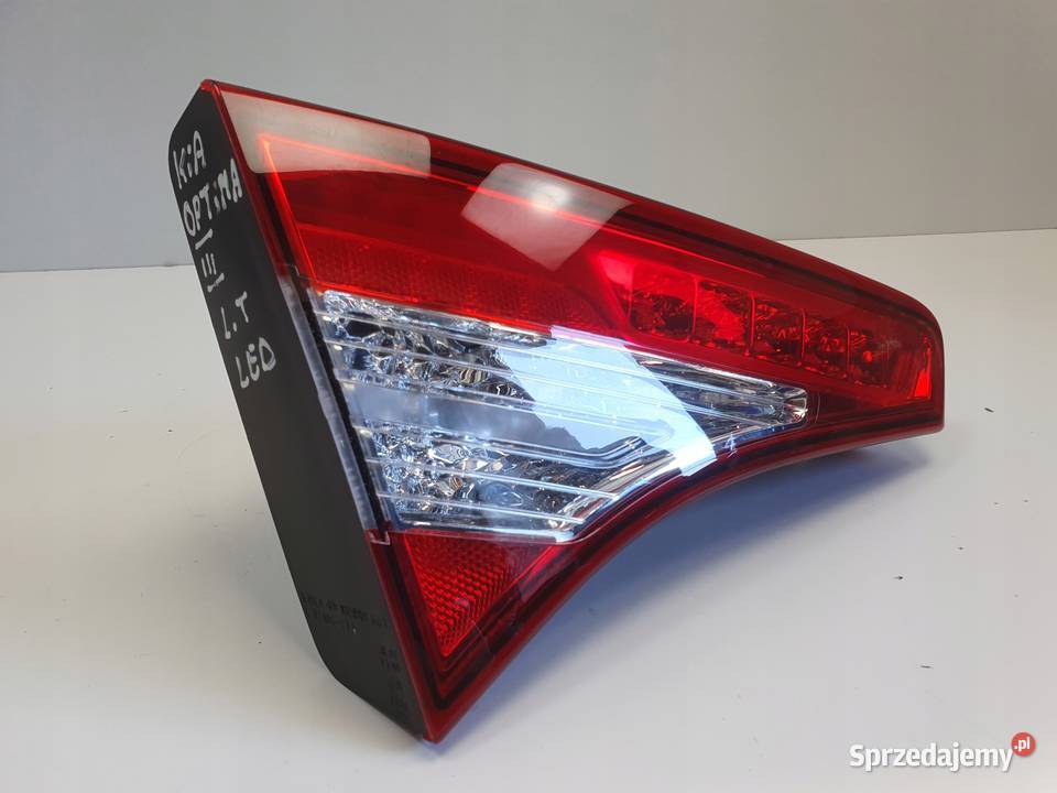 Kia Optima III 1015r TYLNIA TYLNA LAMPA LEWA Rudka