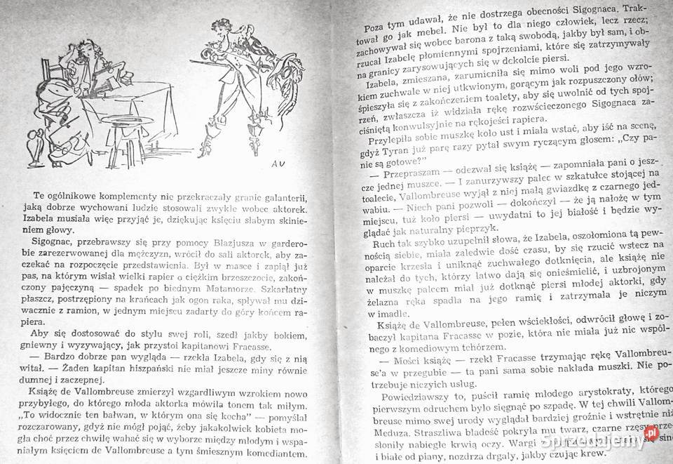 Kapitan Fracasse Teofil Gautier Pozostałe Chełm sprzedam