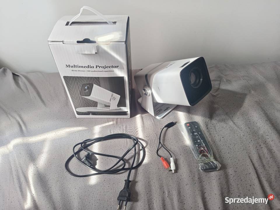 LED projector Thundeal TD80W white black TV i Video mazowieckie Otwock