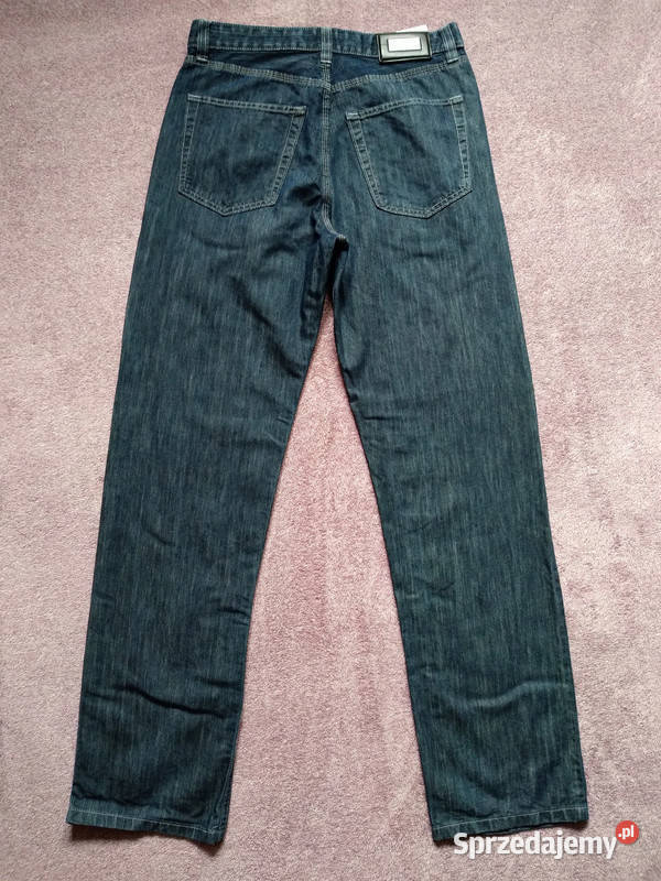 Spodnie męskiebawełna granatowe rozmiar L Hugo Rozmiar L Kielce