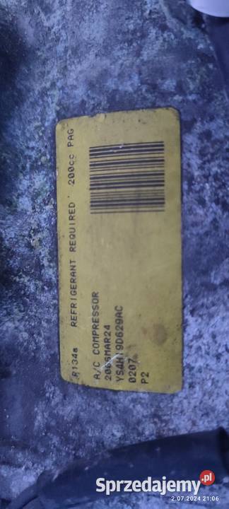 Sprężarka klimatyzacji Ford Fiesta mk5 Kompresory klimatyzacji Krosno