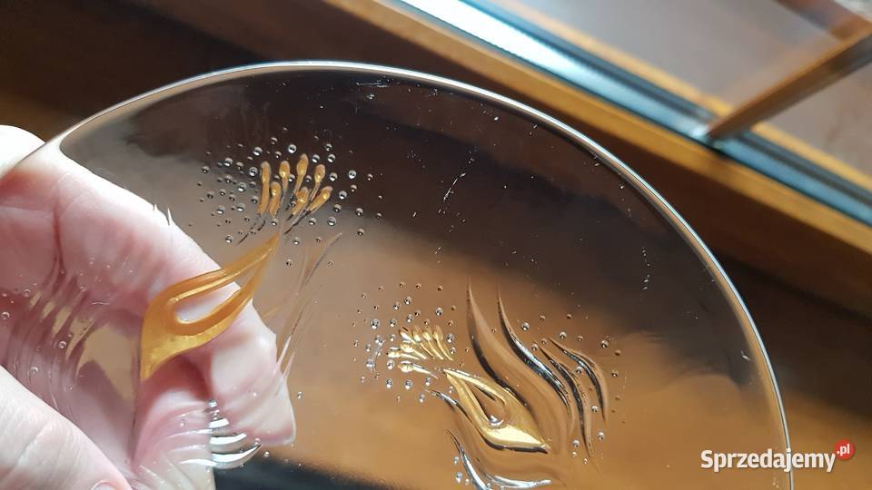 Zestaw 61 talerzyki talerz patera Dream szkło śląskie Dąbrowa Górnicza sprzedam