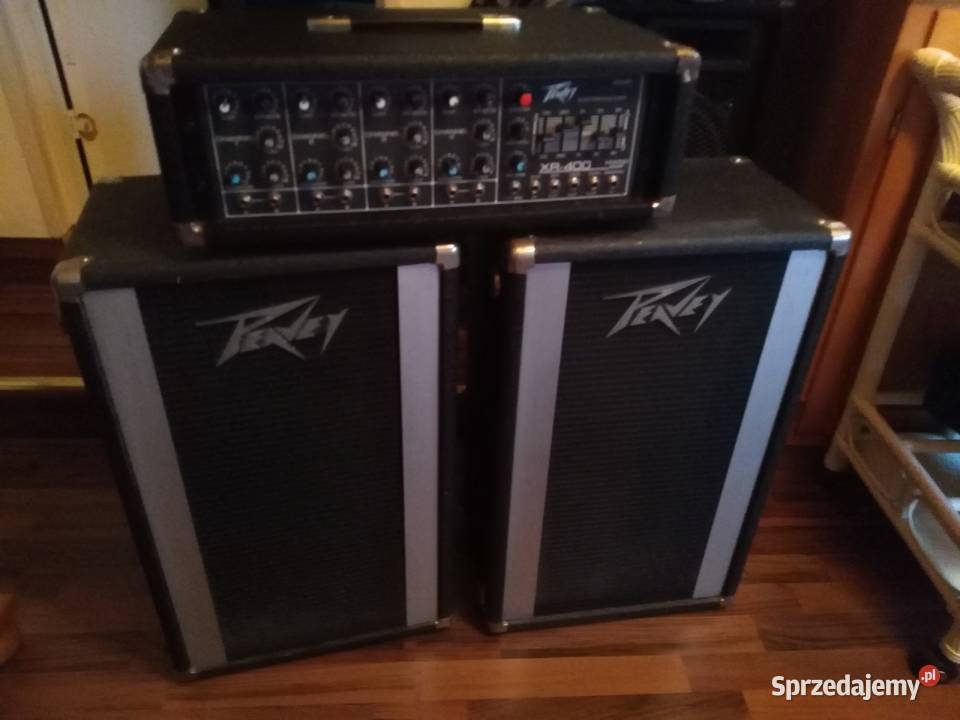 Wzmacniacz PEAVEY USA z kolumnami Puszczew