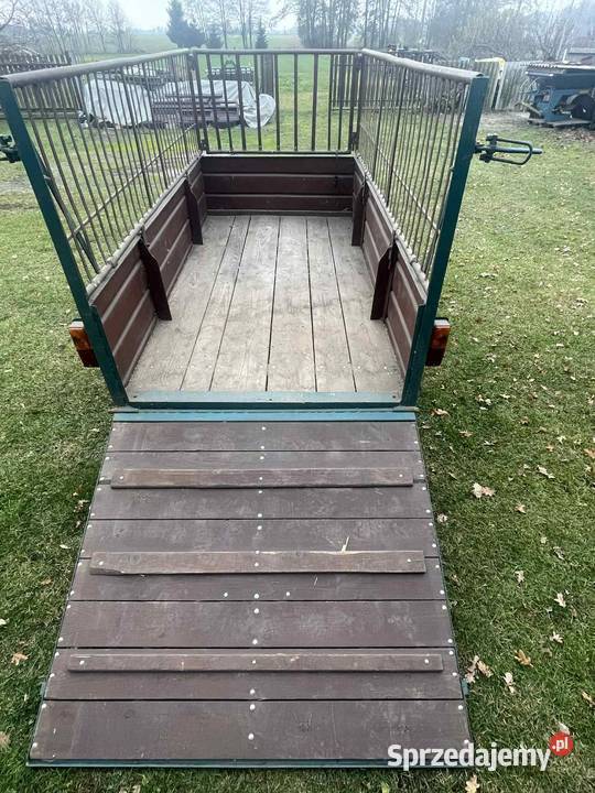 Przyczepa Dwukołówka Kołówka przyczepka nieuszkodzony Rudlice