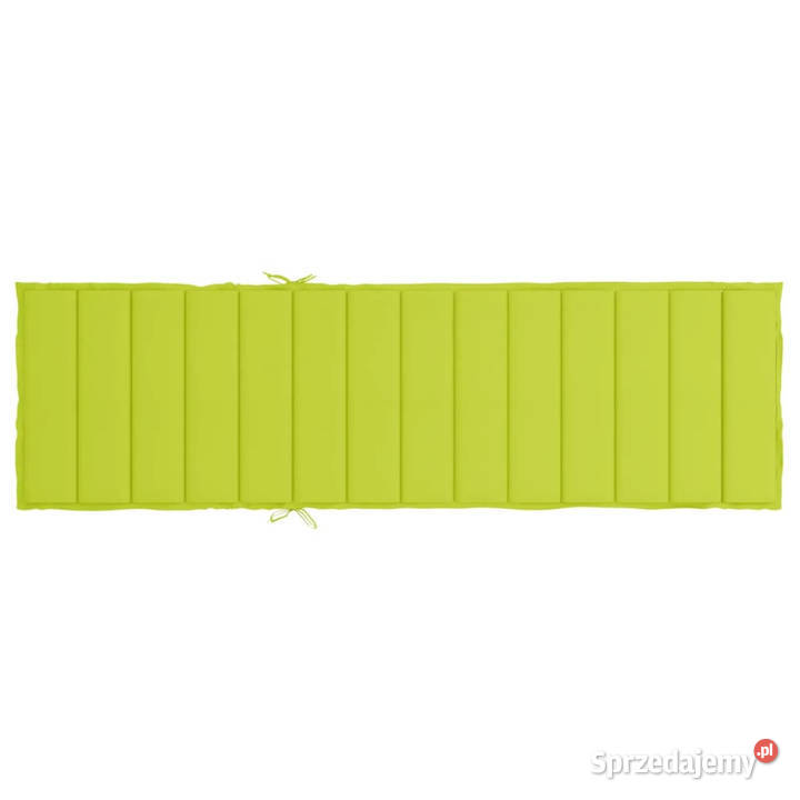 Poduszka na leżak jasnozielona 200x60x3 tkanina Warszawa