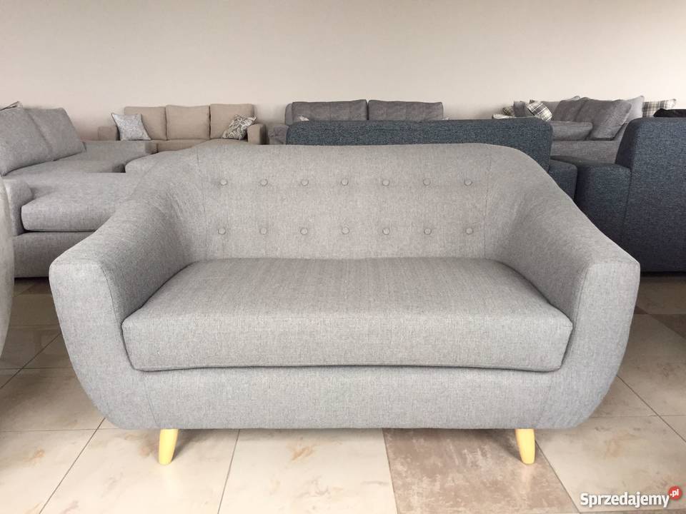 Kanapa 3 w stylu skandynawskim dostepna na 85cm Komplety wypoczynkowe Leszno