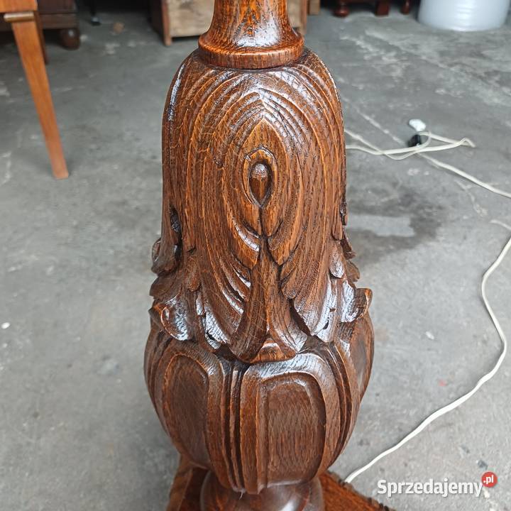 Eklektyczna Antyczna Lampa Podłogowa Bogato Suchorzew