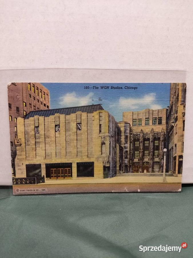 Pocztówka widokówka budynek WGN Studios w Głuchołazy