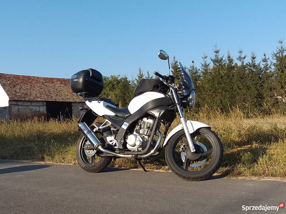 Daelim VJ125 Roadwin super stan dodatki linki Nysa