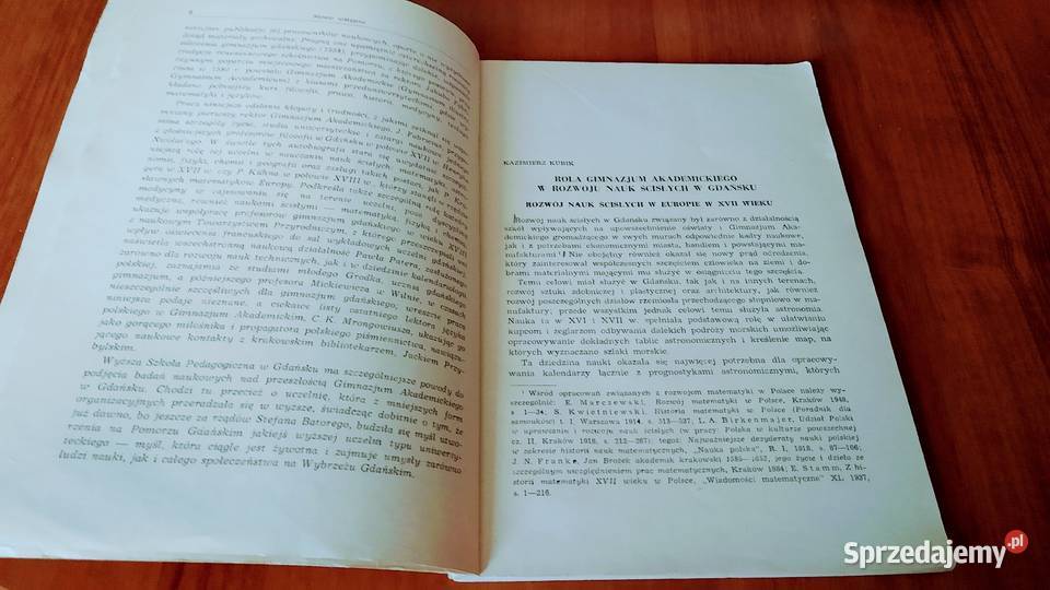 Rola Gimnazjum Akademickiego w rozwoju nauk Gdańsk