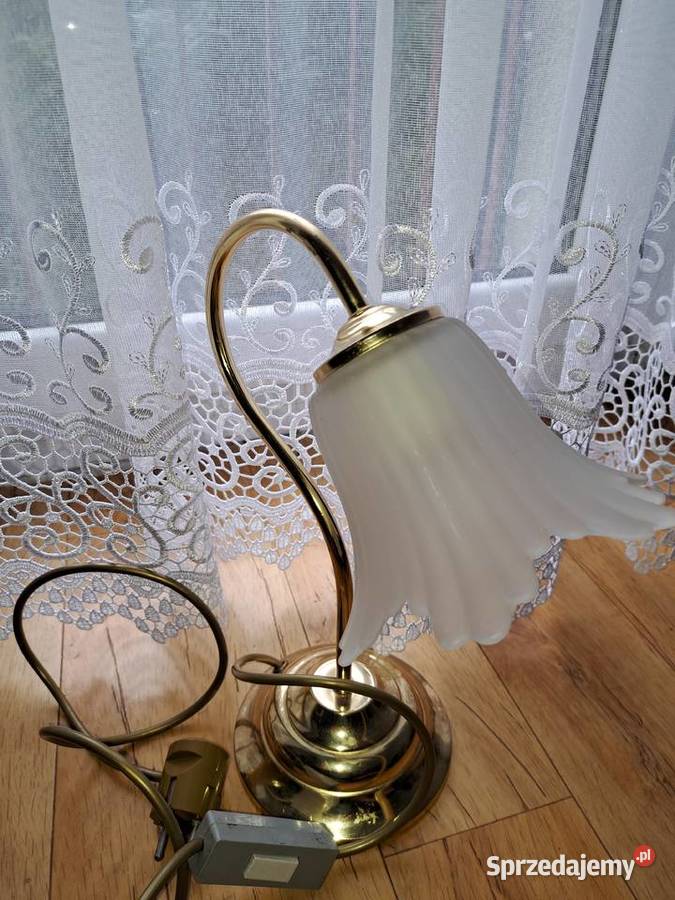 Retro lampka na biurko Lampki biurkowe Lubań sprzedam