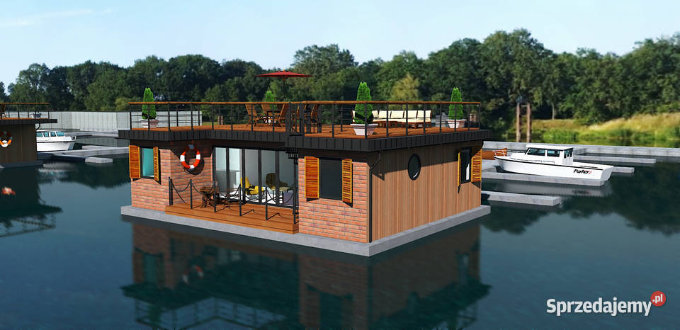 dom modułowy na wodzie dolnośląskie Wrocław