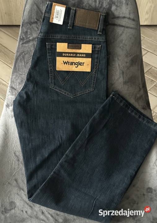 Męskie dżinsy Wrangler Darkstone W32 L32 łódzkie Łódź