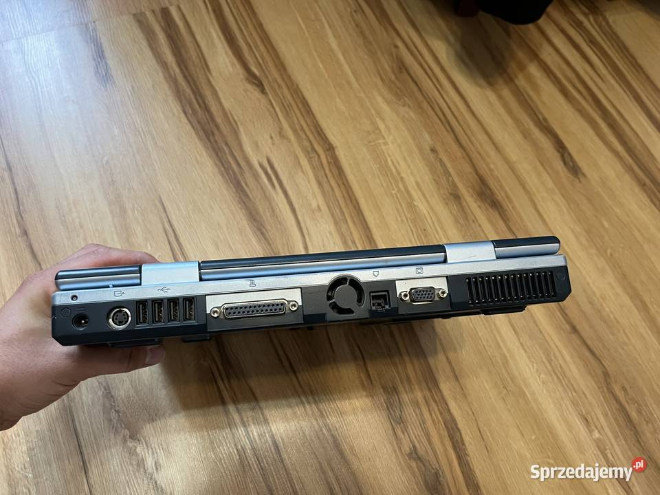 Zabytkowy laptop Aristo Tauron 8575 Brzana