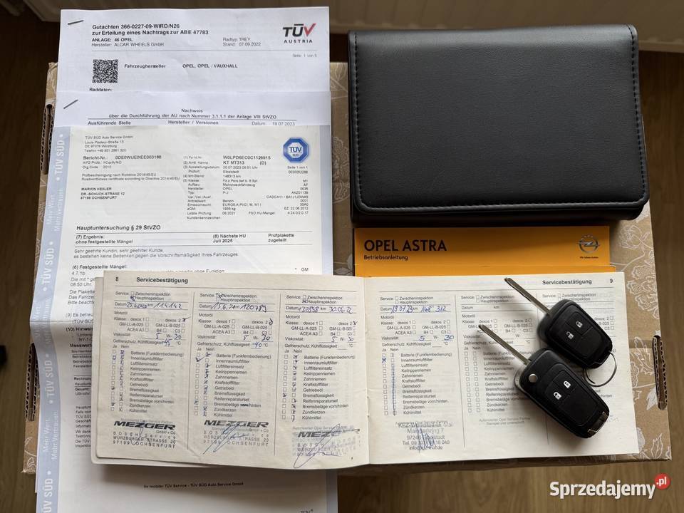 Opel Astra J 14T 140 2012 r 158kkm Stan Klima poduszka powietrzna podkarpackie Brzozów