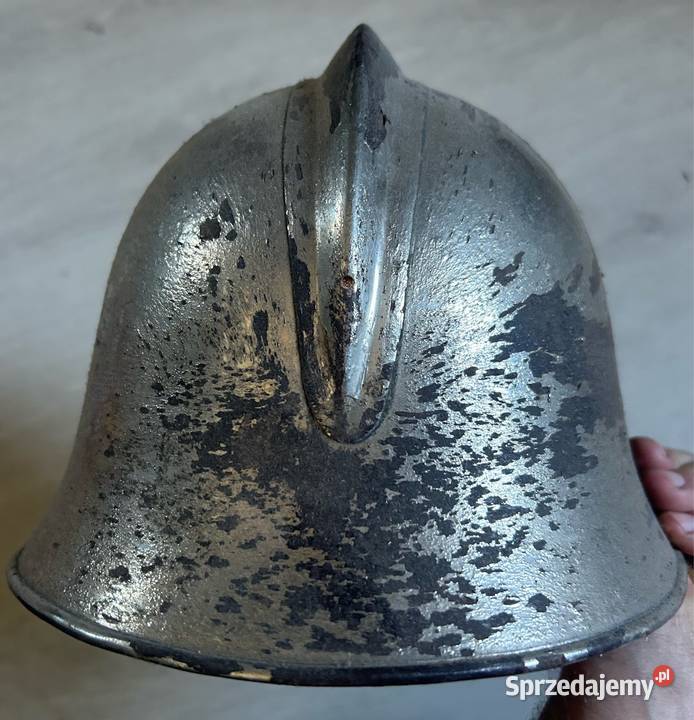 Hełm wz35 wersja paradna przedwojenny kujawsko-pomorskie Brodnica