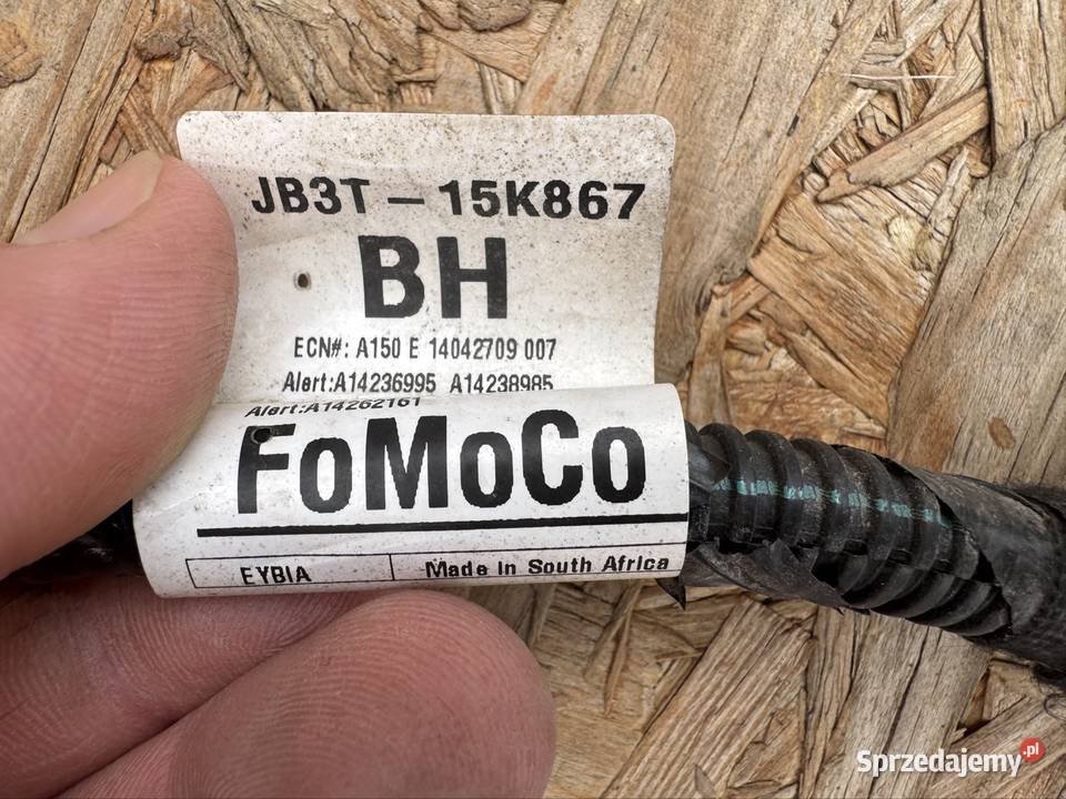 Instalacja wiązka zderzaka przód Ford ranger IV osobowe Międzychód