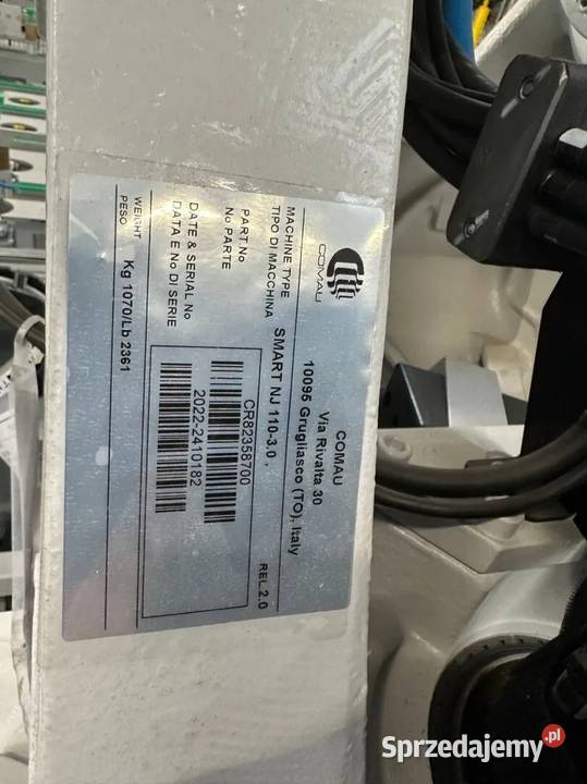 Robot Comau NJ 11030 Częstochowa