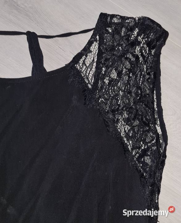 Sukienka koronka czarna 36S Łódź