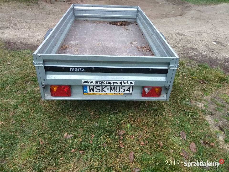 Przyczepka samochodowa Martz 1 Kosów Lacki