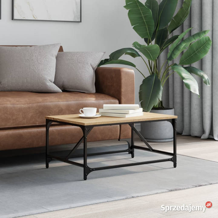 Stolik kawowy dąb sonoma 75x50x35 materiał Stoły mazowieckie Warszawa