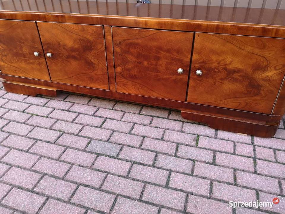 Komoda Szafka RTV 202 ARTDECO Orzech Niska Stara wielkopolskie Swarzędz