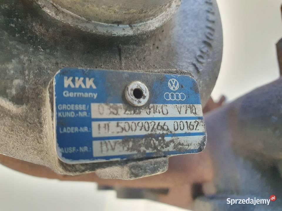 TURBOSPRĘŻARKA Audi A3 II 8P 19 TDI turbo