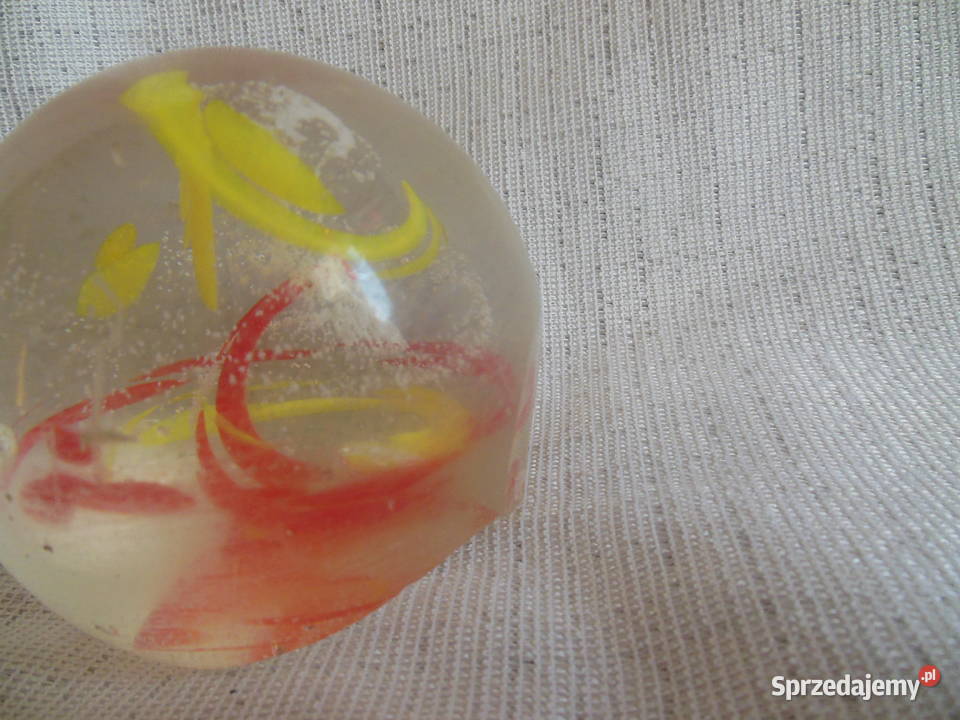 Kula szklana PRL Porcelana i szkło Kielce