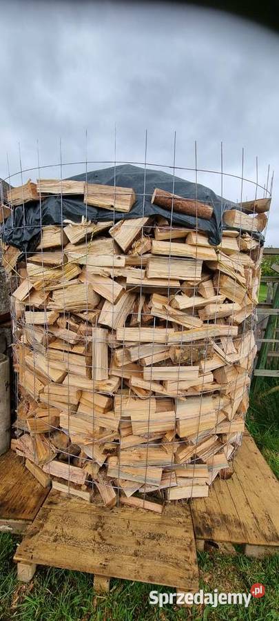 Drewno opałowe sosnowe suche łupane Lubliniec