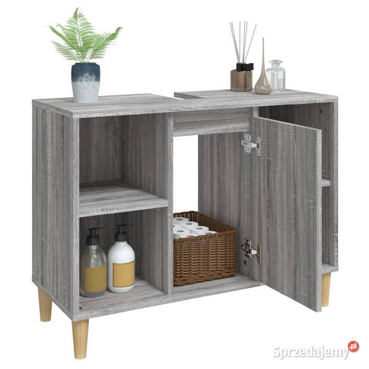 Szafka pod umywalkę szary dąb sonoma 80x33x60 Warszawa