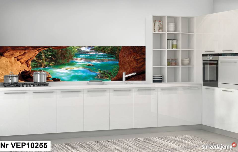 Tapeta fototapeta Widok jaskinia woda wodospad Leszno sprzedam