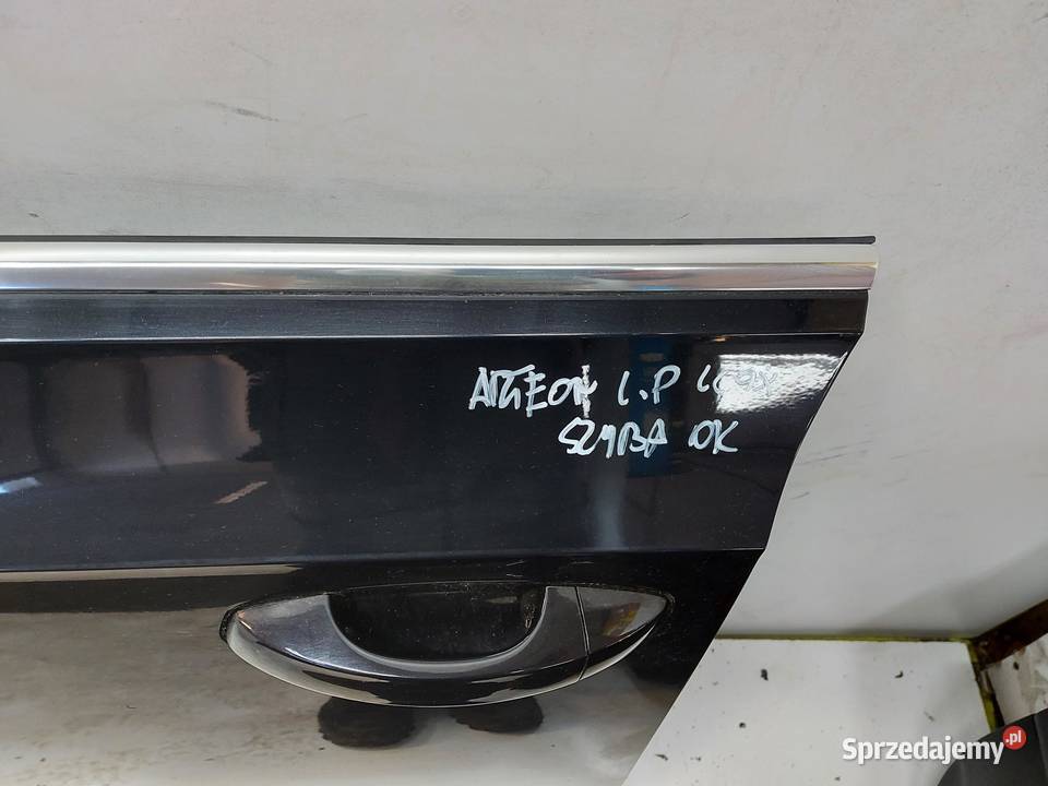 VW Arteon 3G8 2018r DRZWI LEWY PRZÓD czarny LC9X dolnośląskie